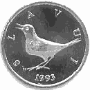 1 Kuna-M&uuml;nze-R&uuml;ckseite